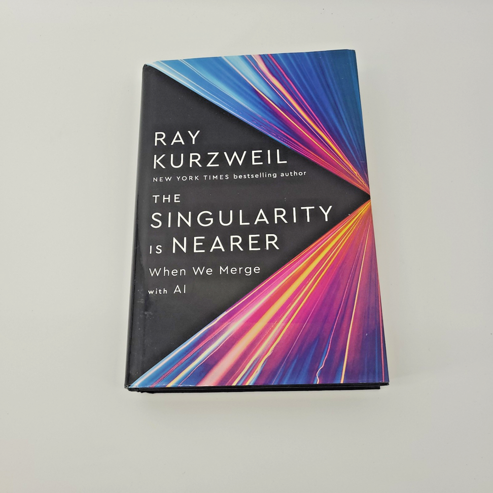 The Singularity Is Nearer Ray Kurzweil Hardcover AI Merging 2024 1st Edition